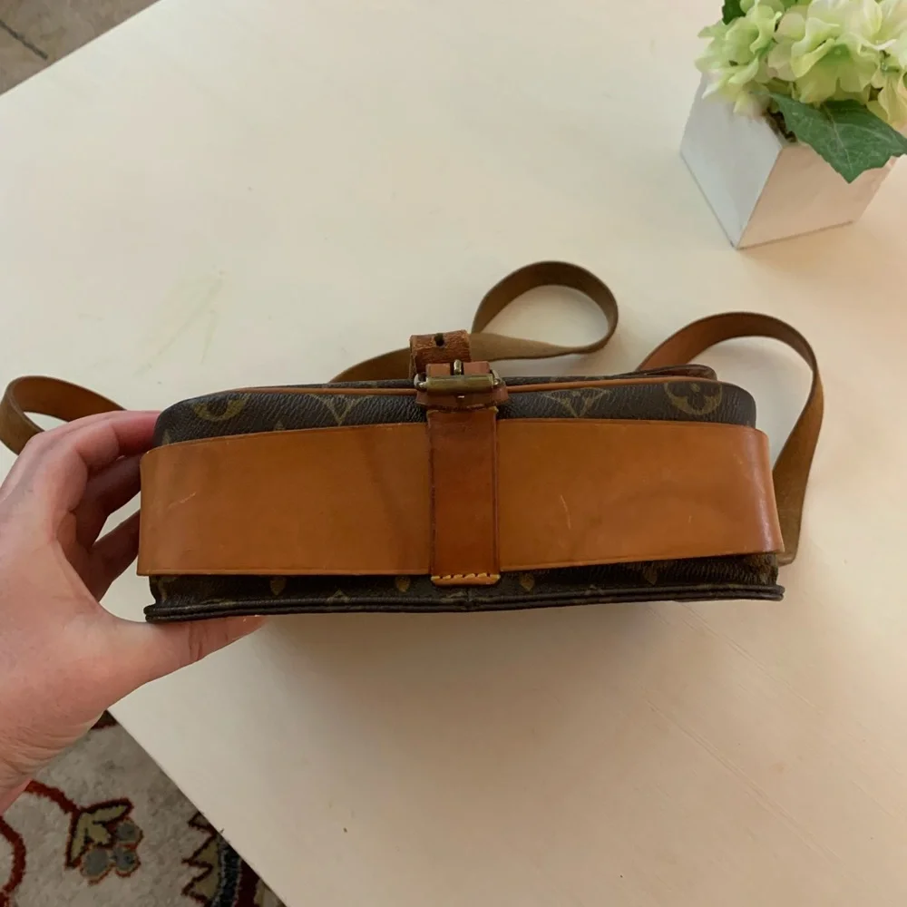LV Cartouchiere PM Monogram Crossbody